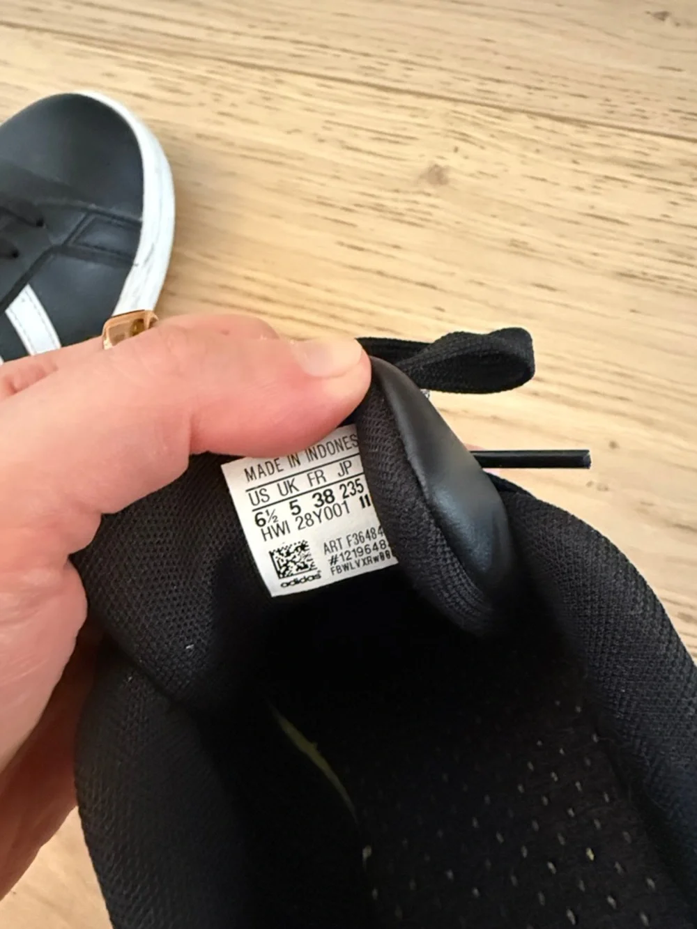 adidas gently worn